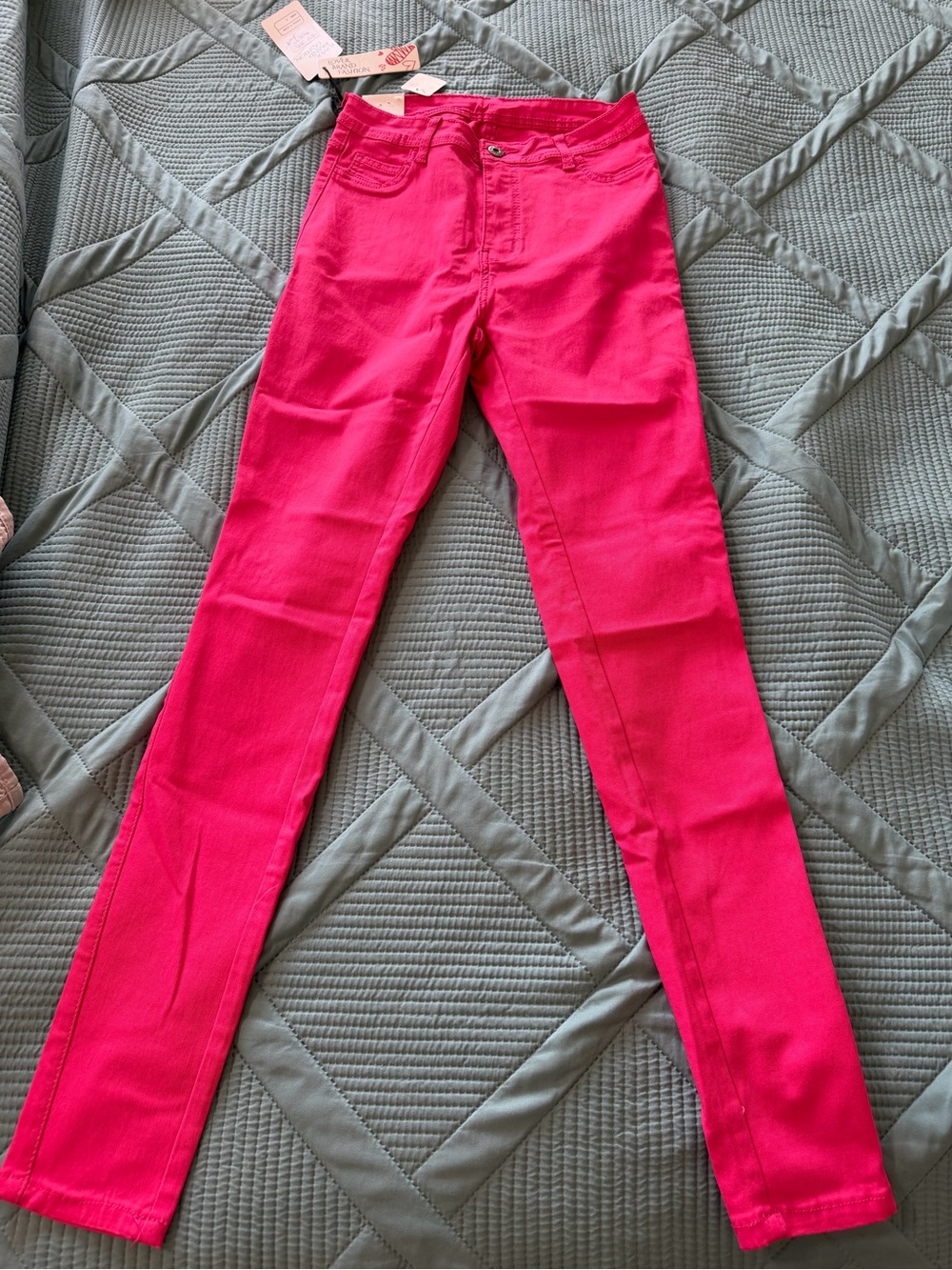 Louis Vuitton Bright Pink Skinny Women's Pants